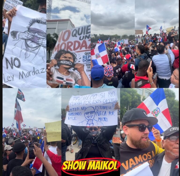 Imágenes captadas por Show Maikol
