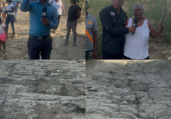 La Clavellina alza su voz residentes reclaman carreteras, agua potable y una escuela.