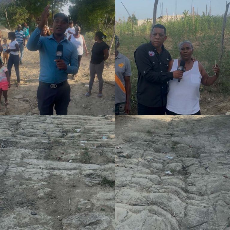 La Clavellina alza su voz residentes reclaman carreteras, agua potable y una escuela.